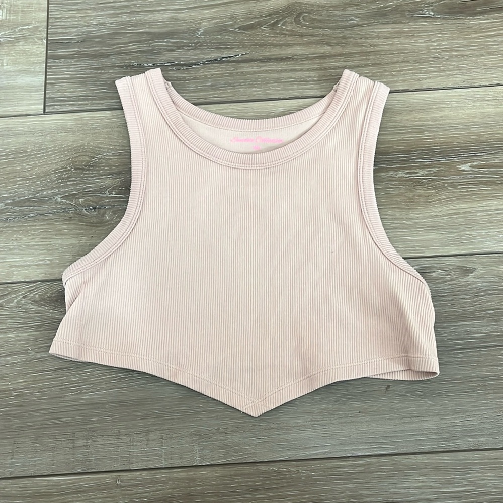 Pink tank summer top